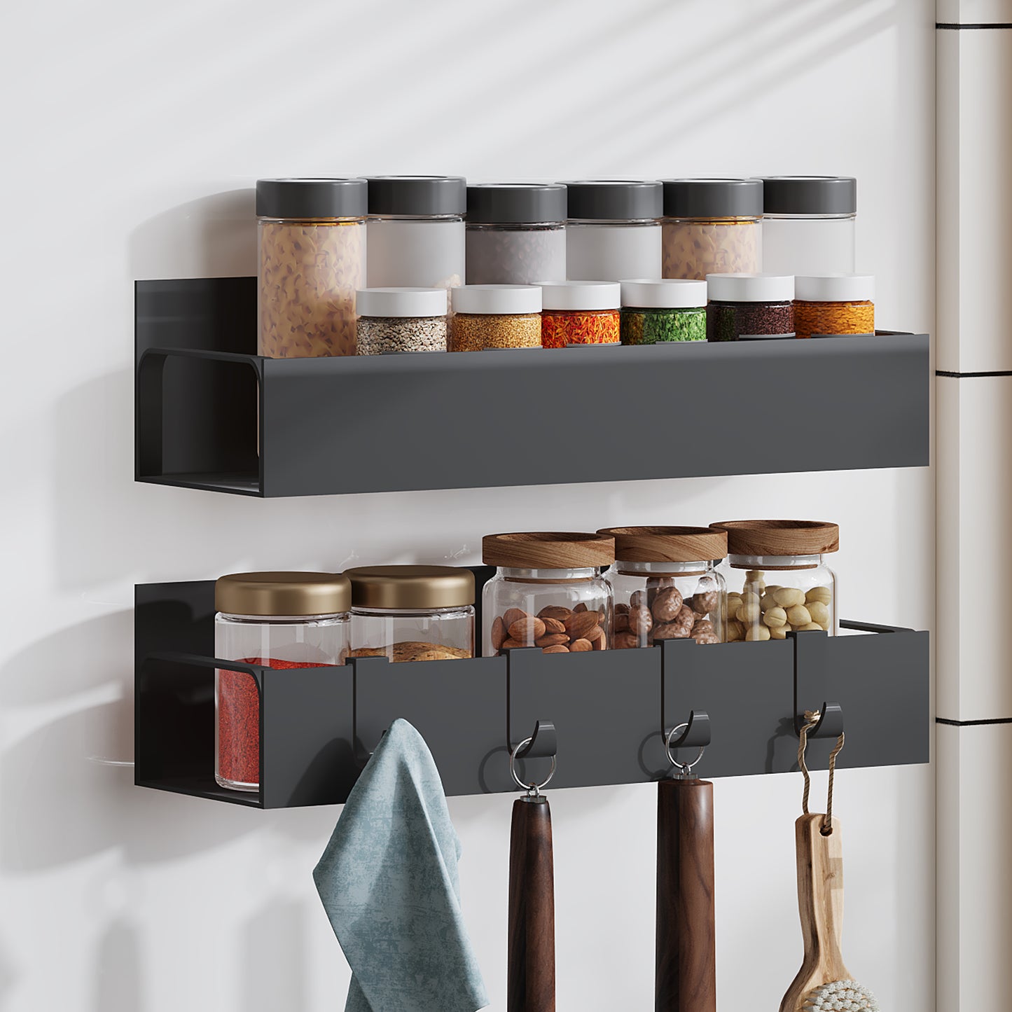 Moveable Magnetic Storage shelf, free shipping, free return delivery within 1-3days